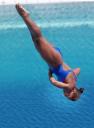 Olympics water jump