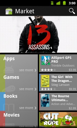 Novi izgled Android Marketa