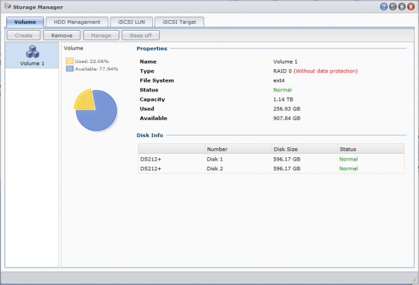 DSM-disk-info