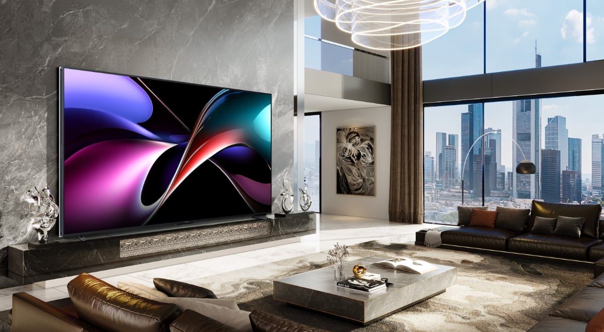 hisense116 inch tv